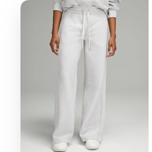 Lululemon Heathered Core Scuba Mid-Rise Full Length Pants - HEMMED!